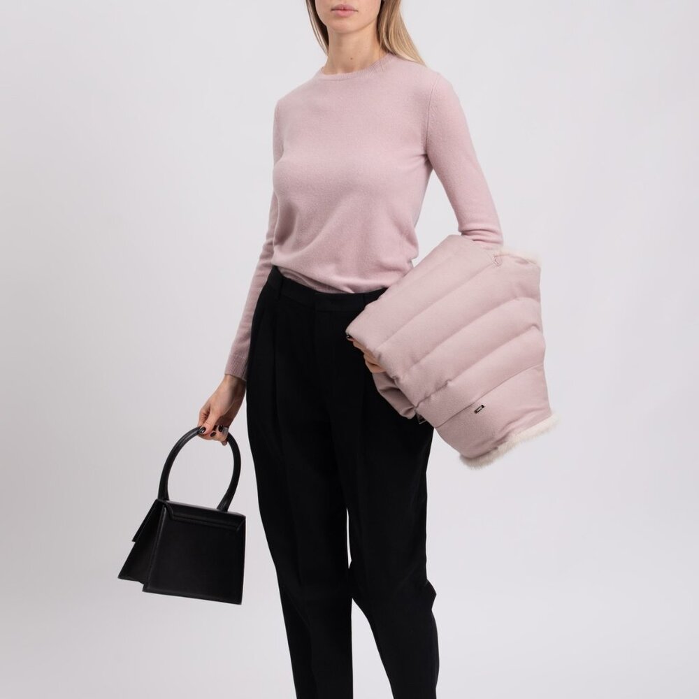 NWT $1.5K VALENTINO Virgin Wool & Cashmere Rockstud Sweater IT42/US6/M - Picture 6 of 9